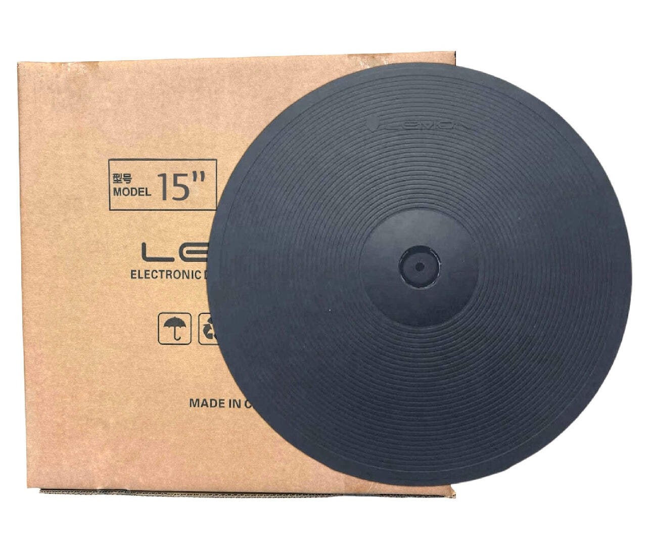 Lemon Cymbal Pack 2x15” Crash 18” Ride for Roland Alesis Kit