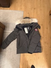 brand new graphite grey canada goose wyndham parka puffer jacket