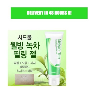 SIDMOOL Green Tea Peeling Gel 4.08 fl oz Wash-Off Exfoliator