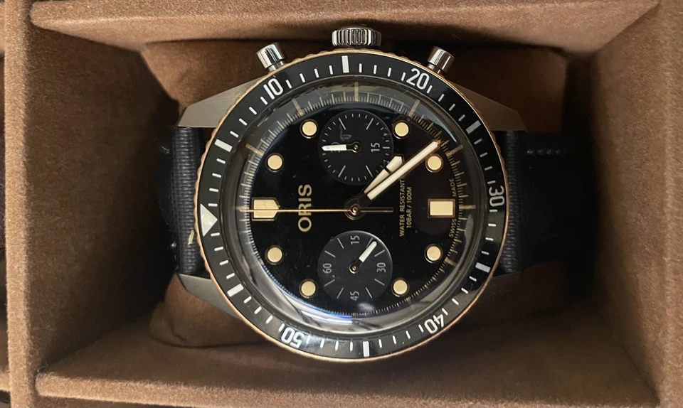 Oris Divers Men's Black Watch - 01 771 7744 4354-07 5 21 45 - Image 4 of 4