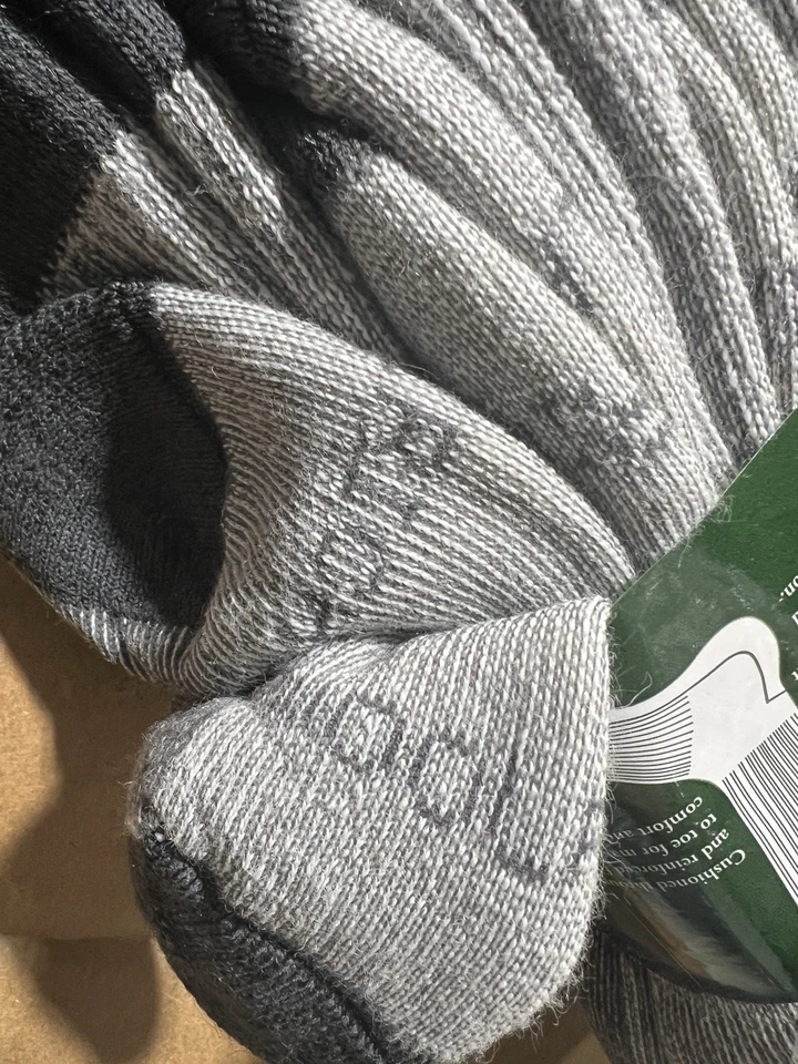 Calcetines de senderismo Woolrich de lana para hombre HECHOS EN EE. UU. CÁLIDOS HD gruesos 6 pares talla 10-13 Foto 2 de 2