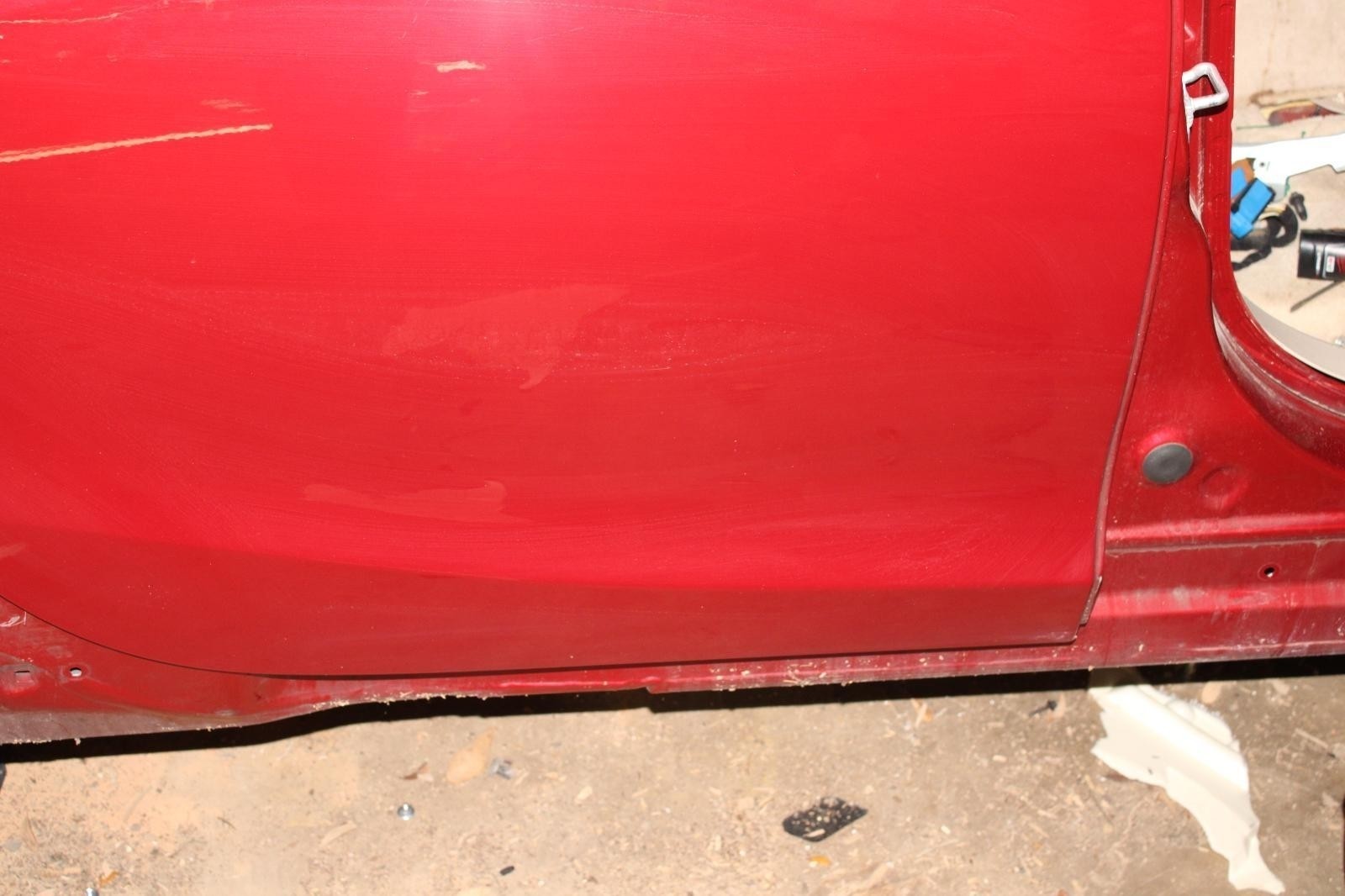 Maserati Ghibli 2014-2017 Rear Left Side door Red