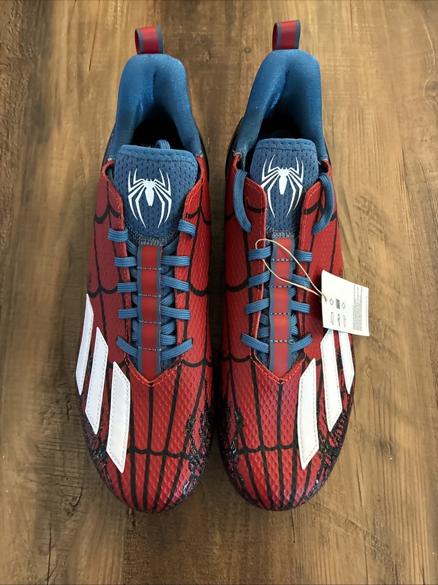 Adidas x PlayStation Adizero 12.0 SpiderMan Football Cleats