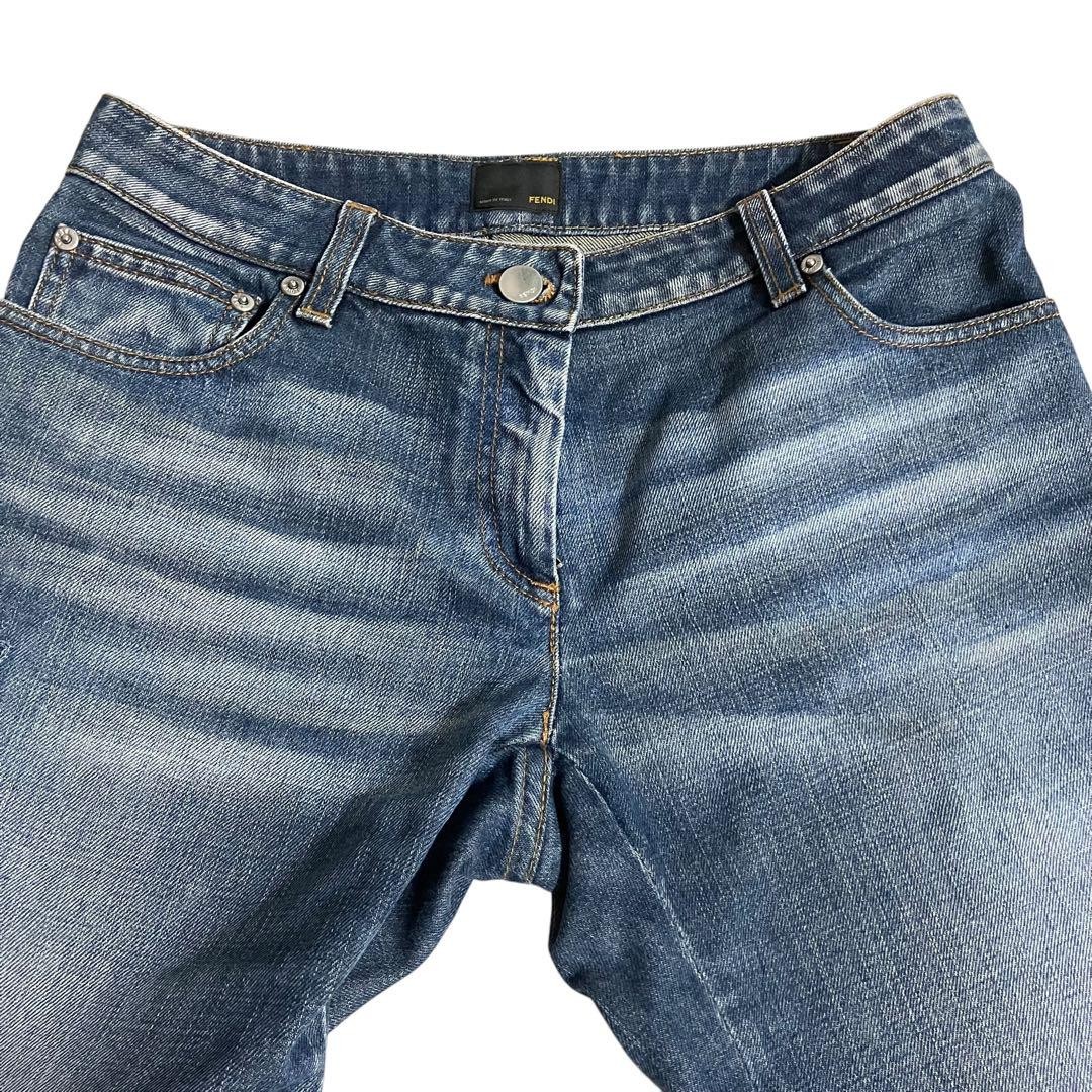 Fendi Denim Pants 40 Embroidery | eBay