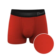 Shinesty "The Rust Fund" Solid Rusty Red Ball Hammock® Pouch Trunks Underwear