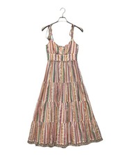 ZIMMERMANN Stripe Camisole Dress Multicolor Size 0