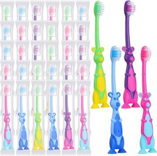 400 Pcs Kids Toothbrush Bulk Soft Lovely Little Kangaroo Toothbrush for Kid w...