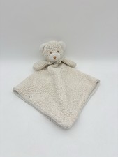 Blankets And Beyond Bear Lovey Security Blanket Sherpa Fuzzy Curly 14  