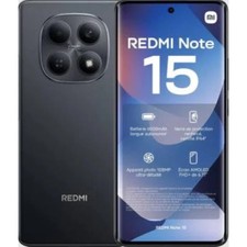 XIAOMI REDMI NOTE 15 4G 8GB RAM 256GB NFC DUAL SIM 6.77'' MIDNIGHT BLACK ITALIA