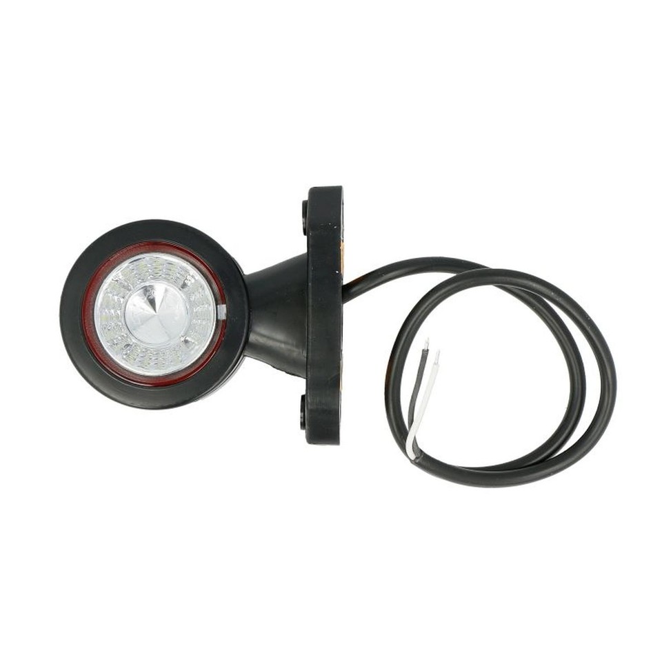 1X OUTLINE MARKER LIGHTS L/R RED/WHITE LED SURFACE CABLE LENGTH 450MM ...
