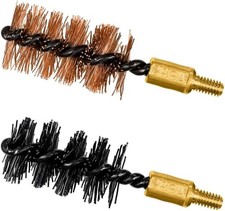 Otis Bore Brush 2-Pk 1-Nylon 1-Bronze 8-32 Thread