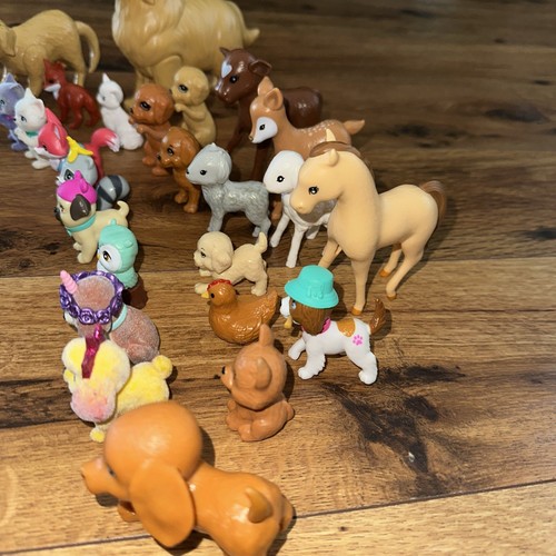Barbie verschiedene Haustiere Bauernhoftiere Hund Fuchs Mattel Barbie 25 Stück - Bild 5 von 6