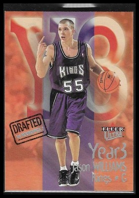 2000-01 Fleer Ultra Year 3 Jason Williams #8YT 1om1