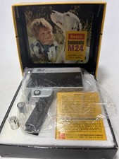 Kodak Instamatic M24 Super 8 Movie Camera Outfit In Box Complete Looks Unused.
