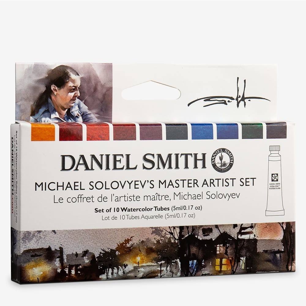 Daniel Smith Watercolor Paint Set Michael Solovyev Master 10x5ml