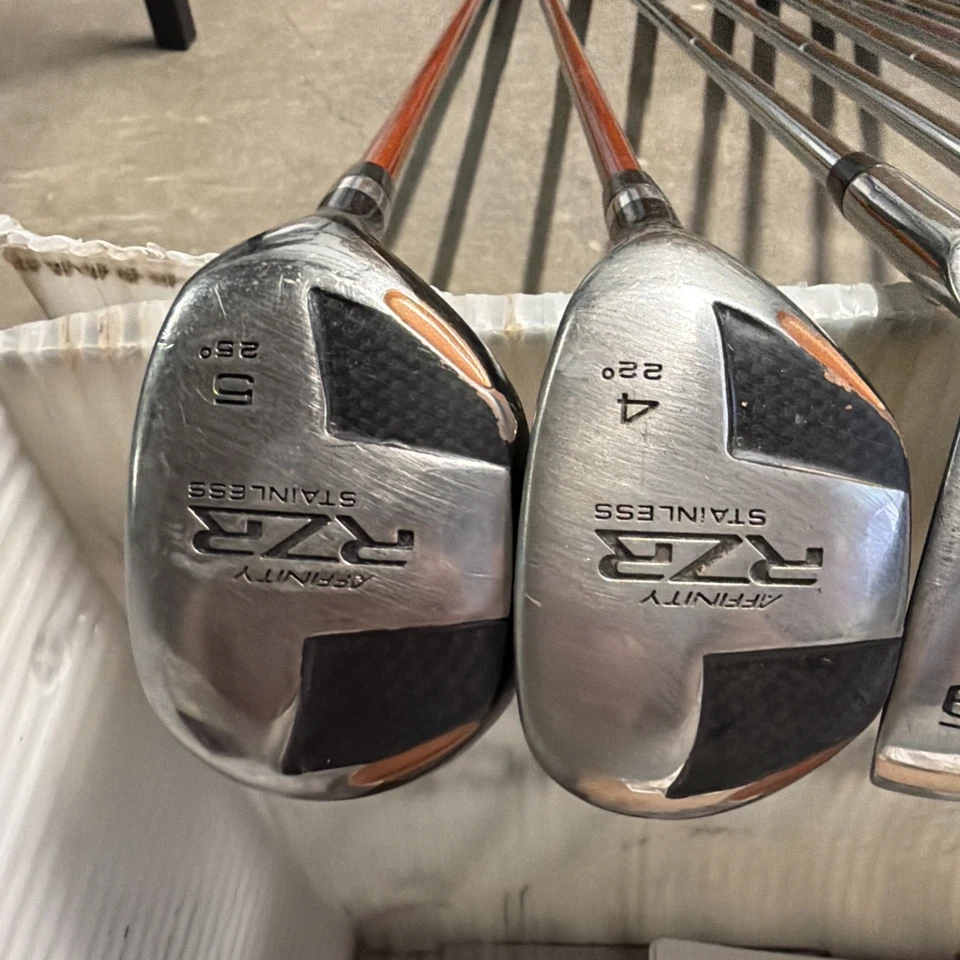 Affinity RZR 7 PC SET 6-PW Irons, 4 & 5 Hybrid + Revo 52° Wedge - RH - Image 2 of 4