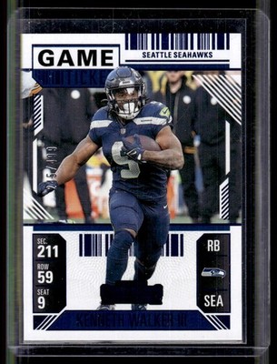 2025 Panini Contenders Kenneth Walker III /499 Seattle Seahawks #89