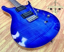 PRS 35th Anniversary SE Custom 24-08 Electric Guitar in Faded Blue Burst