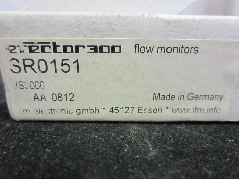 IFM Efector SR0151 Flow Monitor - Image 2 of 4