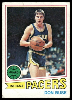 1977-78 Topps #94 Don Buse White Backs Indiana Pacers