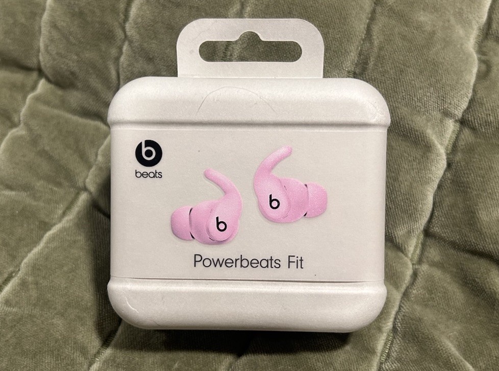 Headphones Power Pink Apple Workout