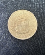 Uk 1967 Half Crown Coin In Pouch Pristine Uncirculated Condition