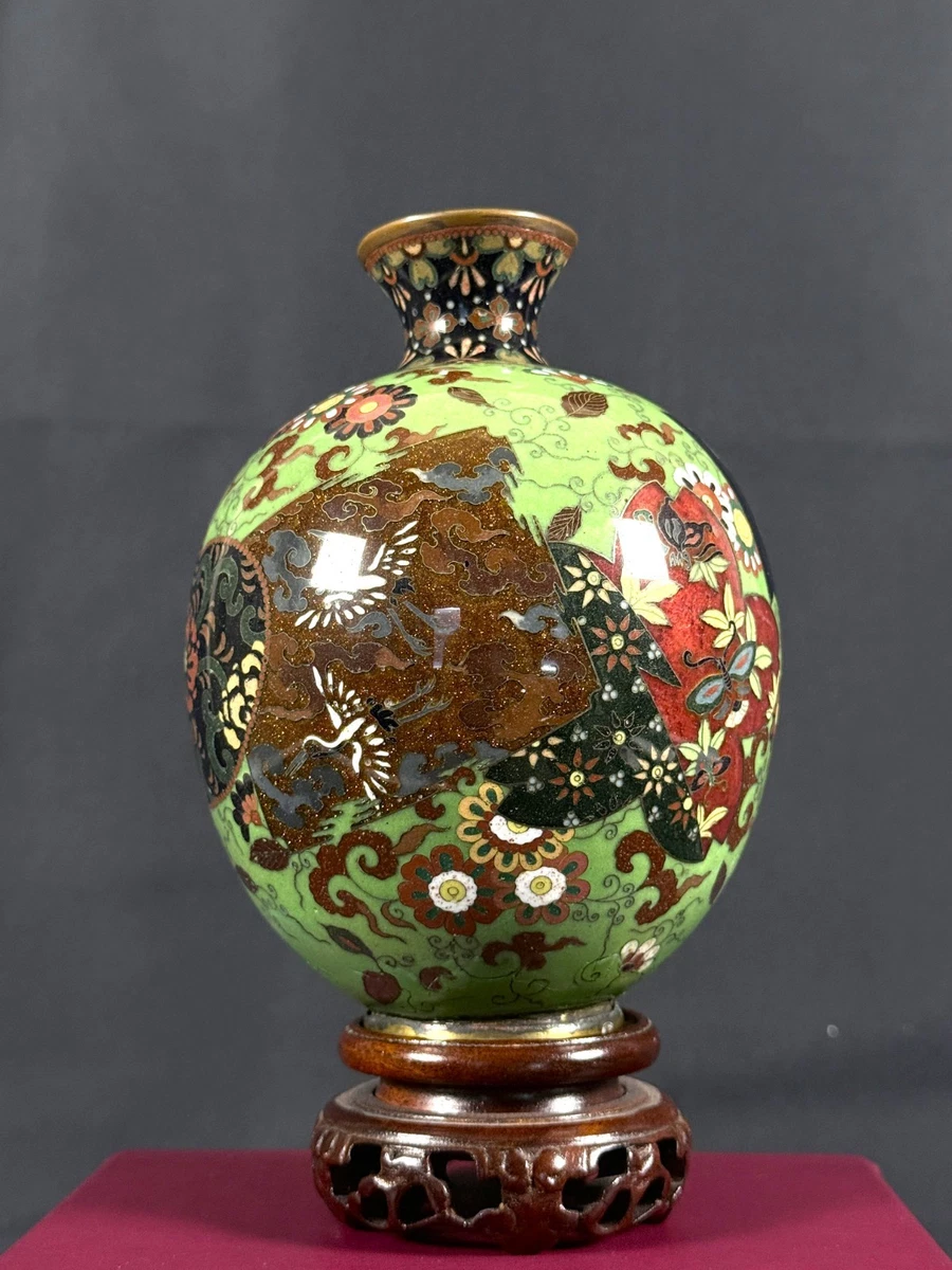 景泰蓝日本花瓶1850-1899 | eBay