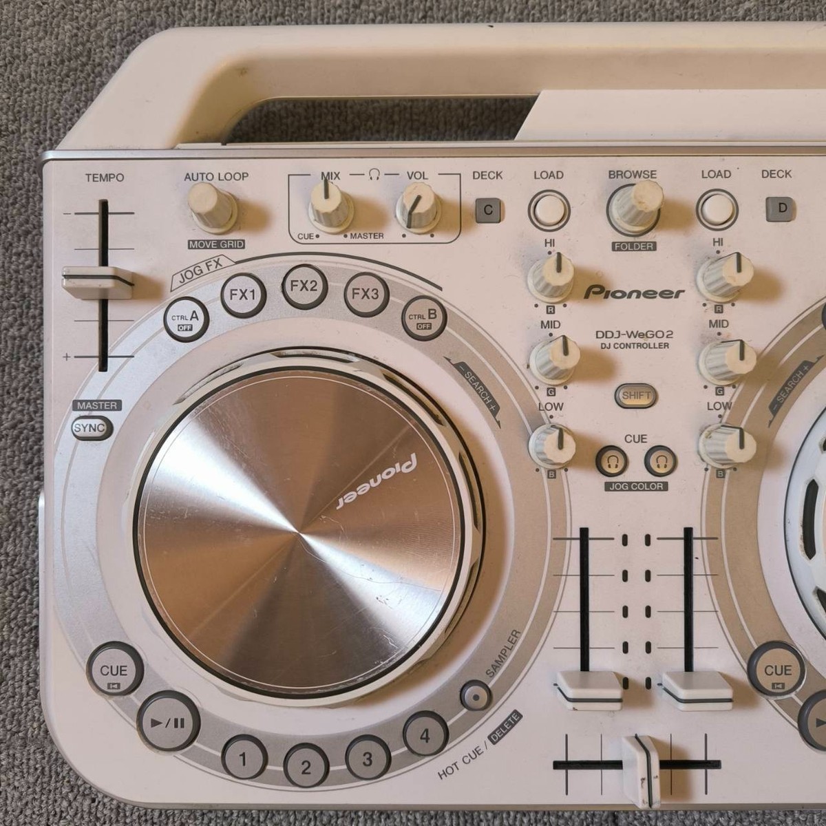 Pioneer DDJ-WeGO2 DJコントローラー DDJ-WeGO2-R (archived) Multi-colour, compact DJ software