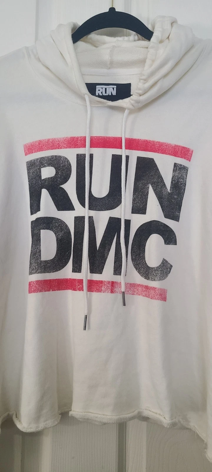 OFF WHITE Felpa con cappuccio donna Run DMC taglia 1X