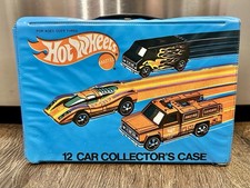 Vintage Diecast Car Lot Carrying Case - Hot Wheels, Matchbox, Corgi 1970s-1980
