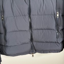 Moncler Brique Men's Down Puffer Jacket - Size 5 (XL) - Navy Blue