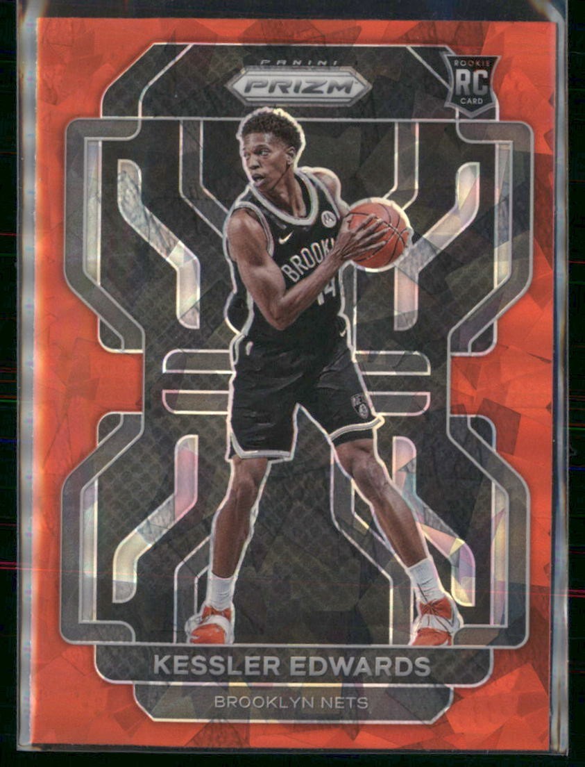 2021-22 Panini Prizm - Kessler Edwards Red Ice #284 RC