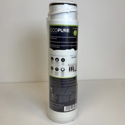 EcoPure Reverse Osmosis Under Sink Replacement Water Membrane ECOROM ECOP30 -NEW
