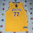 Nike Los Angeles Lakers Luka Dončić #77 Jersey – Size 52 (XL) – Yellow — photo 1