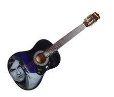 James Taylor Signed Autographed Airbrushed Painting Guitar UACC AFTAL RACC PSA