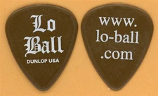Lo Ball Ginger Reyes 2002 Tour Dunlop Brown Guitar Pick Smashing Pumpkins
