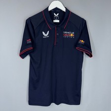 ORACLE RED BULL RACING F1 TEAM x CASTORE Men UK XL 2024 Pit Crew Polo Shirt VGC