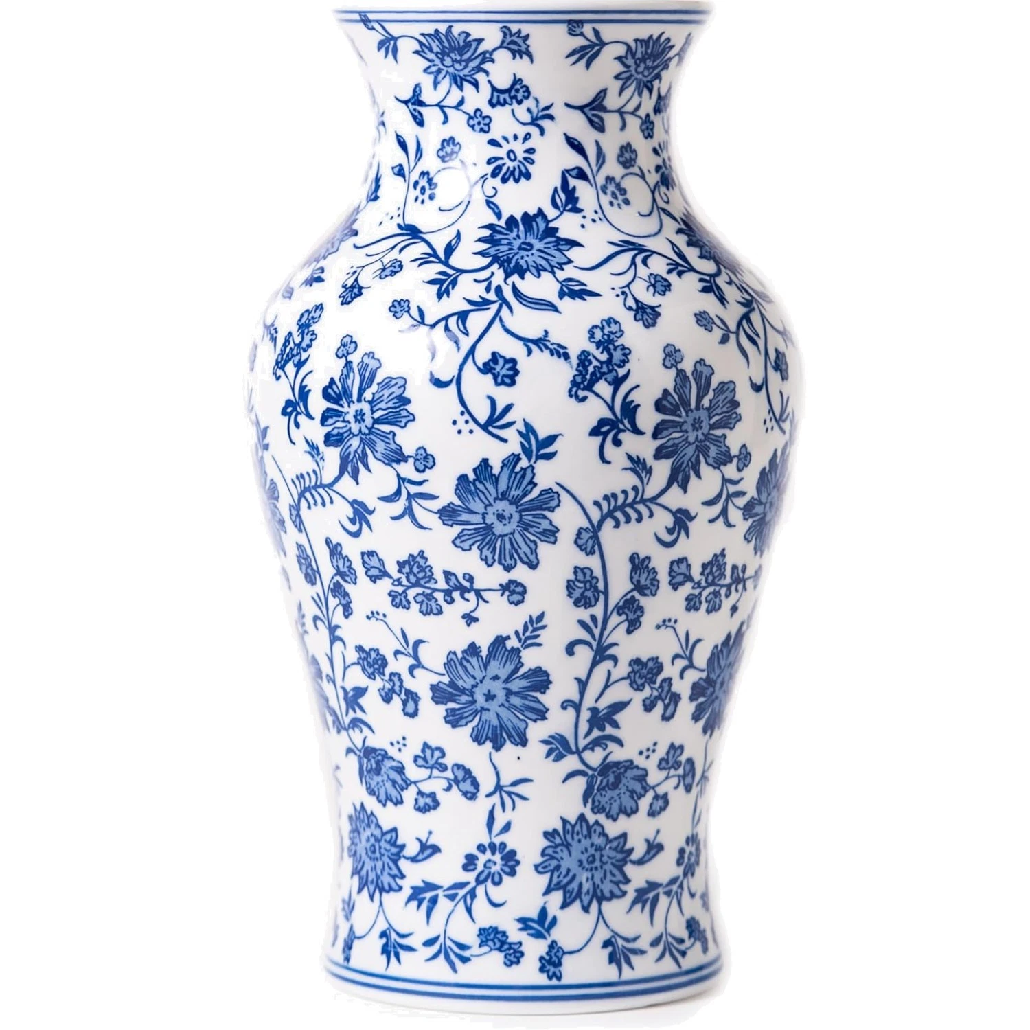 Blue and White Porcelain Décor, Blue and White Vase, Blue Vase, Chinoiserie V...
Opens in a new wind