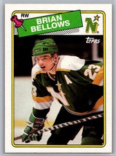 Brian Bellows 1988-89 Topps HOCKEY #95 Minnesota North Stars
