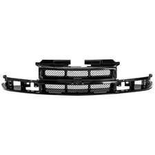 Grille Assembly For 1998-05 Chevrolet Blazer 1998-04 S10 Black Shell And Insert Grille Assembly For 1998-05 Chevrolet Blazer 1998-04 S10 Black Shell And Insert