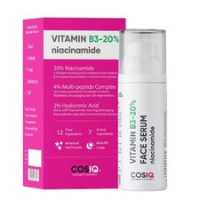 Cos-IQ 20 Niacinamide Face Serum For Clear Glowing Skin For Women Men 30ml