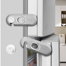 5 Pack Child Proof Refrigerator Lock, Baby Proofing Cabinet Locks, Oven Lock Chi