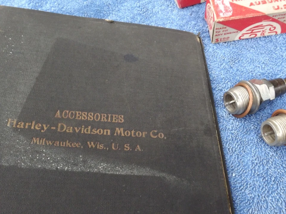 BUJÍAS MICA WRIGHT 1915-1925 MOTO HARLEY J NOS Foto 2 de 4