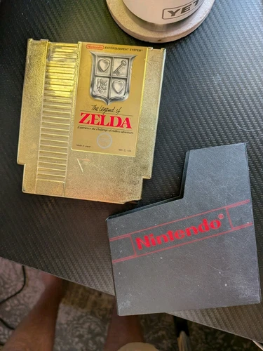 NES The Legend of Zelda 1987 Nintendo tested Gold Cart