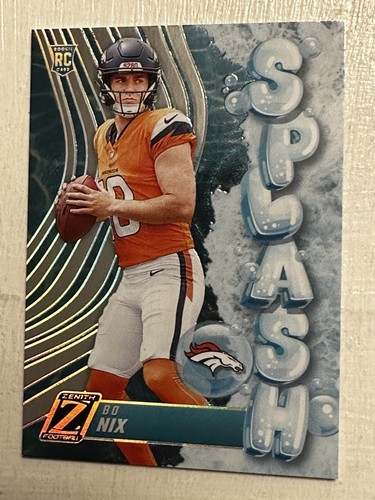 2024 Zenith Bo Nix Rookie Splash 🫧🫧 - Bild 1 von 2