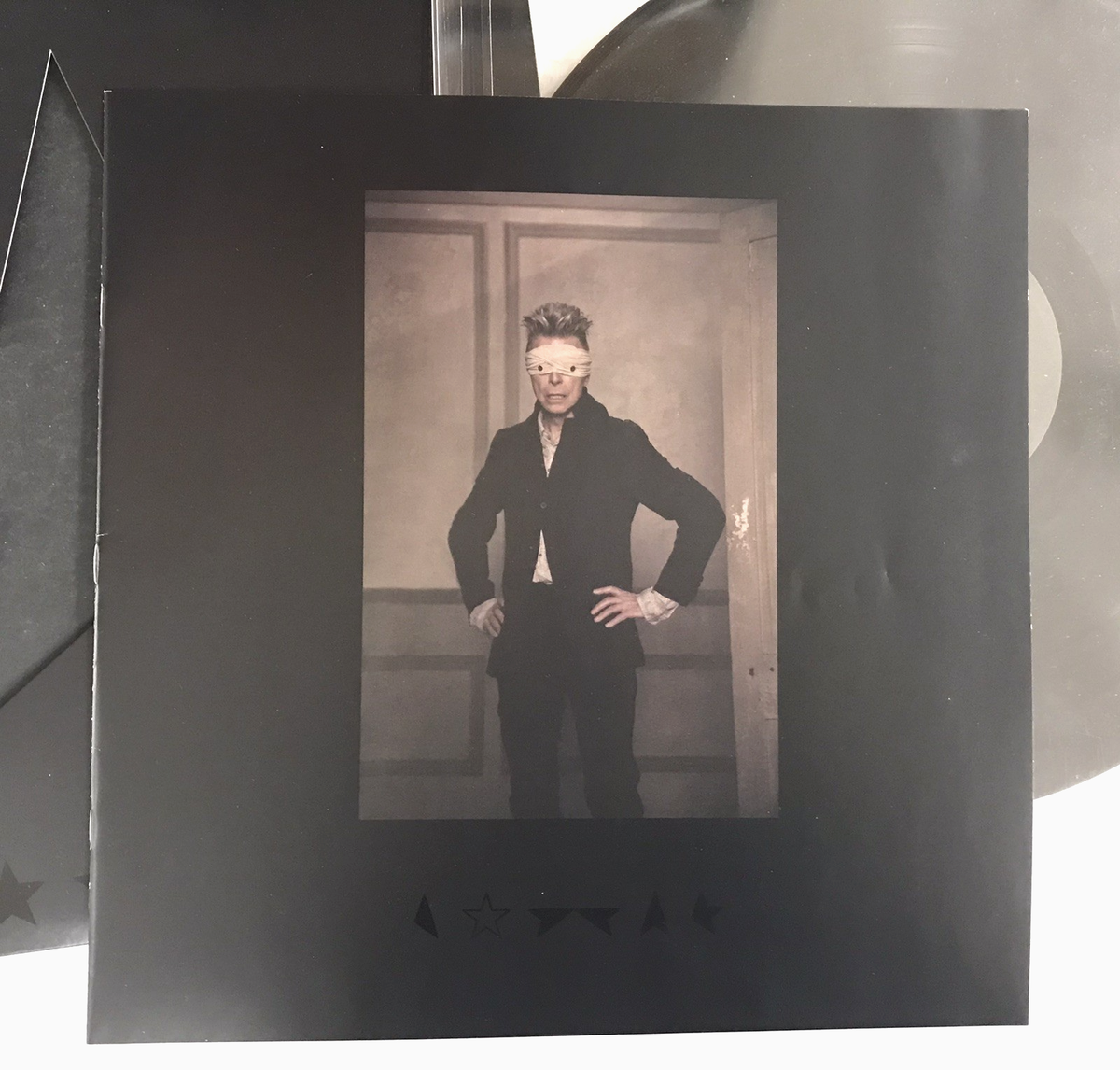 DAVID BOWIE (Blackstar) 2016 Black Vinyl LP **Like New Condition