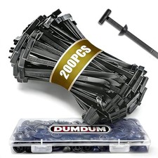 200 Pcs Nylon Universal Cable Tie Buckle with PP Storage Box - Fixion 200PCS