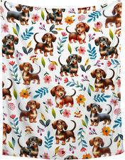 Dachshund Blanket,Dachshund Dog Throw Blanket Dog Lovers Gifts for Women,Lightwe