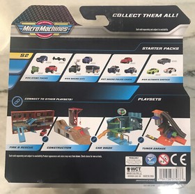 Hasbro Micro Machines Series 2 Starter Packs 05 06 07 08 Chase NEW Lot of 4