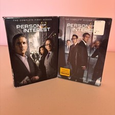 Person of Interest Seasons One and Two Seasons 1 2 DVD LOT OF TWO